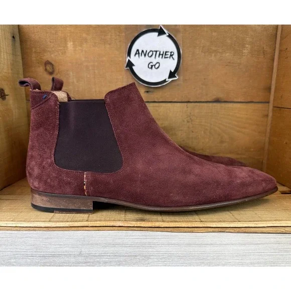 Paul Smith Burgundy slip on shoes Paul Smith Bolzano Shoe Burgundy / Bordo | Yards Store main image 2